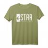 DC Comics Flash Star Labs Logo Weißes T-Shirt - Offizielles Lizenzprodukt für Superhelden Fans