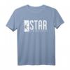 DC Comics Flash Star Labs Logo Weißes T-Shirt - Offizielles Lizenzprodukt für Superhelden Fans