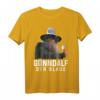 Gönndalf Der Blaue Biertrinker Saufen Beer T-Shirt – Lustiges Männer Bier Spruchshirt für Partys, Junggesellenabschiede & Festivals