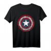 Marvel Captain America Avengers Schild Comic Grafik T-Shirt - Offiziell lizenzierte Marvel Kleidung für Fans