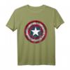 Marvel Captain America Avengers Schild Comic Grafik T-Shirt - Offiziell lizenzierte Marvel Kleidung für Fans