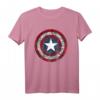 Marvel Captain America Avengers Schild Comic Grafik T-Shirt - Offiziell lizenzierte Marvel Kleidung für Fans