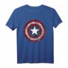 Marvel Captain America Avengers Schild Comic Grafik T-Shirt - Offiziell lizenzierte Marvel Kleidung für Fans