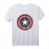 Marvel Captain America Avengers Schild Comic Grafik T-Shirt - Offiziell lizenzierte Marvel Kleidung für Fans