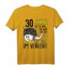 Vor 30 Jahren der Schnellste im Verkehr - Lustiges 30. Geburtstag Mann T-Shirt für Feiern & Geschenke