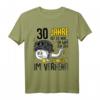Vor 30 Jahren der Schnellste im Verkehr - Lustiges 30. Geburtstag Mann T-Shirt für Feiern & Geschenke