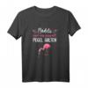 Mädels Pegel halten Mallorca Flamingo Bier JGA T-Shirt – Lustiges Party-Outfit für Junggesellinnenabschied & Mallorca Geschenke