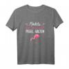 Mädels Pegel halten Mallorca Flamingo Bier JGA T-Shirt – Lustiges Party-Outfit für Junggesellinnenabschied & Mallorca Geschenke