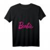 Offizielles Barbie T-Shirt mit Logo in verschiedenen Farben und Größen - Trendiges V-Ausschnitt Shirt für Barbie-Fans