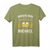 Michael Vorname Geschenk Geburtstag Lustiges Bier Sprüche T-Shirt – Personalisiertes Witziges T-Shirt für Männer, Freunde & Papa