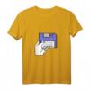 Amiga Workbench Diskette einlegen Retro Computer T-Shirt – Nostalgisches Geek-Shirt für Computer- und Retro-Fans