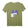 Amiga Workbench Diskette einlegen Retro Computer T-Shirt – Nostalgisches Geek-Shirt für Computer- und Retro-Fans