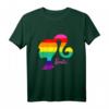 Barbie Herren T-Shirt Kurzarm mit Regenbogen Logo in Schwarz – Exklusives Amazon Design, Bequem & Stilvoll