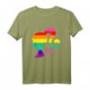 Barbie Herren T-Shirt Kurzarm mit Regenbogen Logo in Schwarz – Exklusives Amazon Design, Bequem & Stilvoll