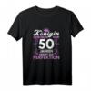 Vintage 50. Geburtstag Frau T-Shirt - Lustiges Geschenk für Mama, Schwester & Freundinnen mit 1973 Retro Motiv