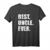 Bester Onkel T-Shirt – Geschenk für stolze Onkel, die sich auf die Geburt ihres Neffen oder ihrer Nichte freuen