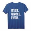 Bester Onkel T-Shirt – Geschenk für stolze Onkel, die sich auf die Geburt ihres Neffen oder ihrer Nichte freuen