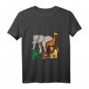 Kinder Zootiere Design Tiere aus Afrika T-Shirt – Perfekt als Geschenk für Tierliebende Kinder, Geburtstags- und Weihnachtsgeschenk