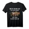 Heute mache ich erstmal nichts Faultier T-Shirt – Lustiges Geschenk für Morgenmuffel, Faulenzer & Entspannungsfans