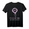 K-Pop T-Shirt mit koreanischem Fingerherz und K-Drama Motiv – Perfektes Geschenk für Fans und Liebhaber koreanischer Kultur