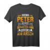 Wenn Peter es nicht reparieren kann Baustelle Elektriker T-Shirt – Lustiges Handwerker Outfit für Elektriker, Bauarbeiter und Meister