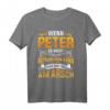 Wenn Peter es nicht reparieren kann Baustelle Elektriker T-Shirt – Lustiges Handwerker Outfit für Elektriker, Bauarbeiter und Meister