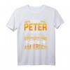 Wenn Peter es nicht reparieren kann Baustelle Elektriker T-Shirt – Lustiges Handwerker Outfit für Elektriker, Bauarbeiter und Meister