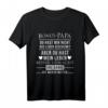 Bonus Papa Stiefvater Leben besser gemacht Geschenk T-Shirt – Humorvolles Dankeschön für Bonusvater zum Vatertag & Geburtstag