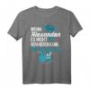 Heimwerker T-Shirt für Alexander – Lustiger Spruch 'Wenn Alexander Es Nicht Reparieren Kann Sind Wir Am Arsch!' als personalisiertes Geschenk für Hobby- und Profihandwerker