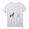 Kinder Lustiges T-Shirt mit Spruch 'Meine Tante Deine Tante' – Pferd & Unicorn Design, Perfekt für Nichte & Neffe Geschenke