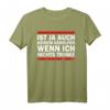Es ist ja auch keinem geholfen, wenn ich nichts trinke Party T-Shirt – Lustiges Spruchshirt für Junggesellenabschied, Männerabend & Mädelsabend
