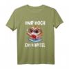 Bücherwurm T-Shirt 'Nur noch ein Kapitel' - Lustiges Leset-Shirt für Leseratten, Damen & Bücherliebhaberinnen als Geschenkidee