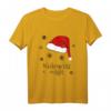 Lustiges Weihnachtsoutfit T-Shirt mit Weihnachtsmann Mütze – Perfekt für Heiligabend, Weihnachtsfeier & als Geschenkidee