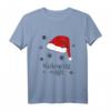 Lustiges Weihnachtsoutfit T-Shirt mit Weihnachtsmann Mütze – Perfekt für Heiligabend, Weihnachtsfeier & als Geschenkidee