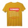Beruf Techniker Geschenk Kollege Maschinenbau T-Shirt – Lustiges Technik T-Shirt für Männer, Kollegen und Freunde