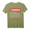Beruf Techniker Geschenk Kollege Maschinenbau T-Shirt – Lustiges Technik T-Shirt für Männer, Kollegen und Freunde