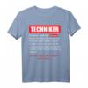 Beruf Techniker Geschenk Kollege Maschinenbau T-Shirt – Lustiges Technik T-Shirt für Männer, Kollegen und Freunde