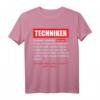 Beruf Techniker Geschenk Kollege Maschinenbau T-Shirt – Lustiges Technik T-Shirt für Männer, Kollegen und Freunde