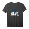 Lustiges fauler Pinguin entspanntes Nope nicht heute T-Shirt – Perfektes Geschenk für Entspannung und Humor zum Geburtstag oder Weihnachten