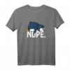 Lustiges fauler Pinguin entspanntes Nope nicht heute T-Shirt – Perfektes Geschenk für Entspannung und Humor zum Geburtstag oder Weihnachten