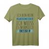Klugscheisser Besserwisser Schlaumeier Student T-Shirt – Lustiges Statement für Abschluss, Geburtstag & Weihnachten