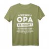 Wenn Opa es nicht reparieren kann dann kann es niemand Shirt - Lustiges Großvater T-Shirt für Geburtstag & Weihnachten
