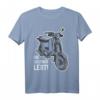 Alte Schule Mopedfahrer Simson SR50 T-Shirt – Vintage Kultmodell für Moped- und Motorradliebhaber, Schrauber & Tüftler Geschenkidee