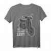 Alte Schule Mopedfahrer Simson SR50 T-Shirt – Vintage Kultmodell für Moped- und Motorradliebhaber, Schrauber & Tüftler Geschenkidee