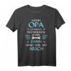 Wenn Opa es nicht reparieren kann, dann sind wir am Arsch - Lustiges Bastler & Heimwerker Opa Geschenk T-Shirt für Weihnachten, Geburtstag & Vatertag