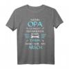 Wenn Opa es nicht reparieren kann, dann sind wir am Arsch - Lustiges Bastler & Heimwerker Opa Geschenk T-Shirt für Weihnachten, Geburtstag & Vatertag