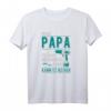 Lustiges HapDeer T-Shirt im Vintage Style – Geschenkidee für Papa von Tochter, Sohn oder Ehefrau