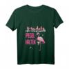 Egal was passiert pegel halten Flamingo Party T-Shirt für Mädels & Junggesellinnenabschied - Lustiges Sauf-Shirt für JGA, Mallorca & Feierlichkeiten
