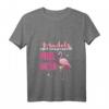 Egal was passiert pegel halten Flamingo Party T-Shirt für Mädels & Junggesellinnenabschied - Lustiges Sauf-Shirt für JGA, Mallorca & Feierlichkeiten