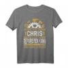 Name Chris Wenn Chris Es Nicht Reparieren Kann T-Shirt - Lustiges personalisiertes Geburtstags- oder Namenstag-T-Shirt für Vater, Opa & Freunde